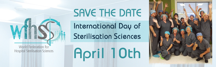 Dia Internacional de las ciencias de la esterilizacion de productos sanitarios 10 Abril @WFHSS #SEDE