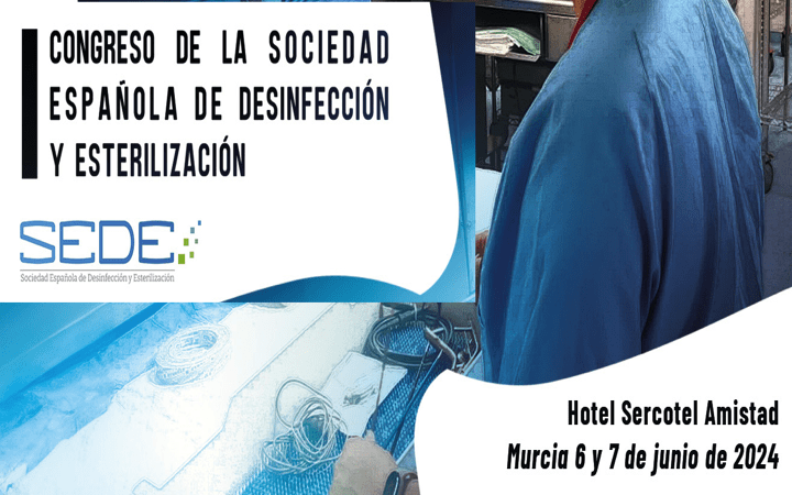 #SEDE Sociedad Española de Desinfección y Esterilización organiza su Congreso en Murcia el 6 y 7 junio 2024 con la participación de @3mhealthcare , @matachana_group , @elautoclave ,  ...