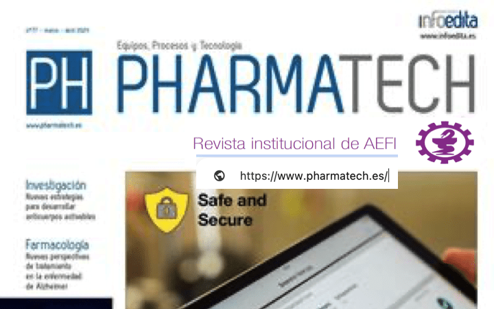 @Pharmatech_es , la revista de la @AEFI_es , publica un articulo sobre preguntas y respuestas de productos de anexo XVI con la participación de @Xcanals