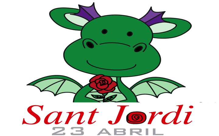 Feliz dia de S. Jordi - 23 de Abril os mandamos una rosa virtual y un libro de productos sanitarios ...
